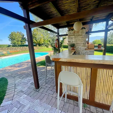 Spoleto Tranquilita Sleeps 20 With Wifi Pool Yoga Gardens And Views 别墅 Morro